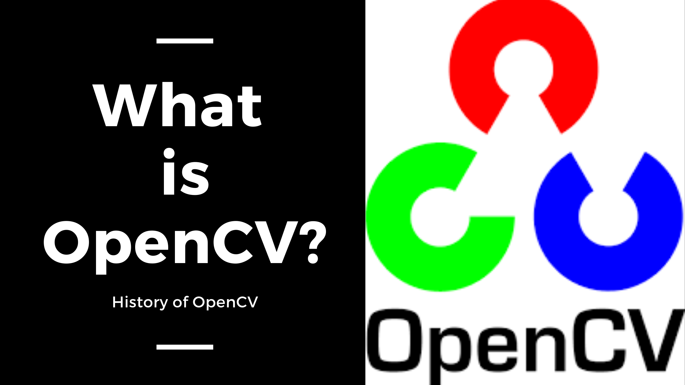 What is OpenCV - Banner